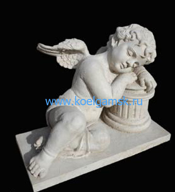 скульптура спящий ангел
